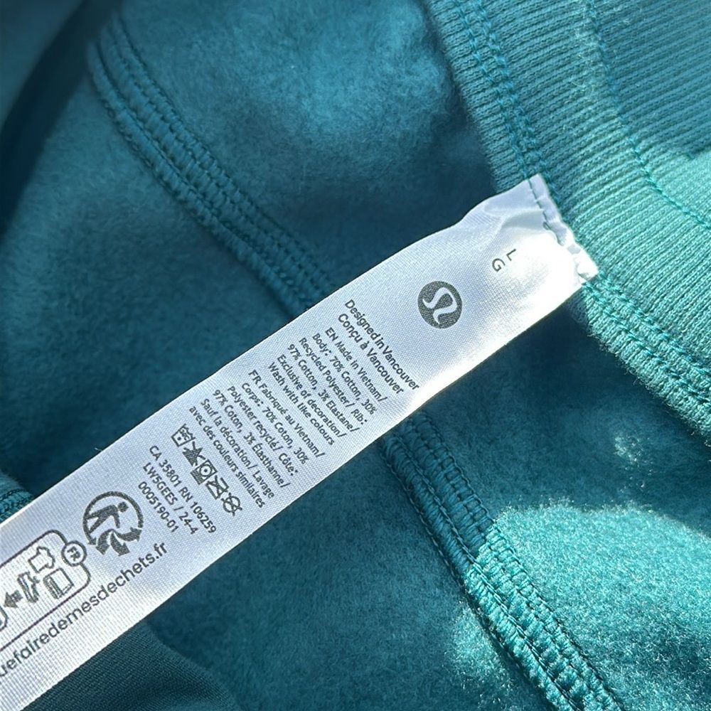 lululemon athletica Women's Wide Leg Pants in Teal Green - Picture 5 of 7